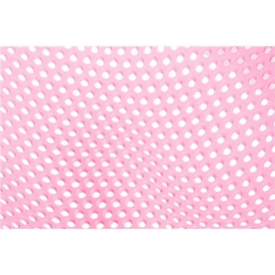 Горка для купания детская 61*34*22,5 см "Splash" с сетчатым основанием (белая с розовым)