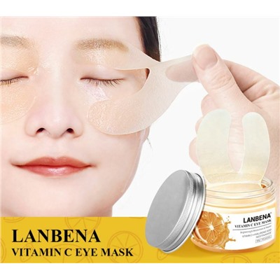 LANBENA Маски-патчи для зоны вокруг глаз с витамином С, 50 шт.
