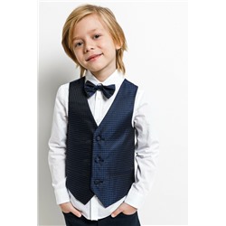 Комплект детский для мальчиков ((1)сорочка верхняя,(2)жилет,(3)галстук) Mario_set