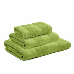 Махровое полотенце "Конфетти"-зеленый 30*60 см. хлопок 100%