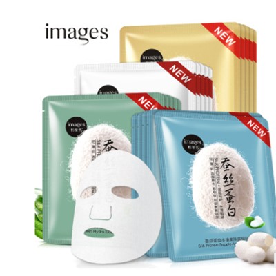 Sale! Питательная маска  для лица с протеинами шелка IMAGES SILK PROTEIN Penetration Beautiful  Mask 30 гр.​