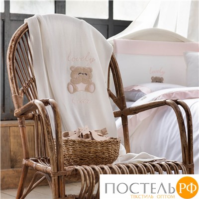 T1240T10002108 Детский плед Tivolyo home LOVELY розовый 80X100