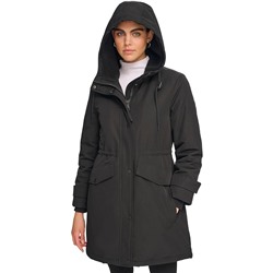 Calvin Klein Parka with Faux Sherpa Hood