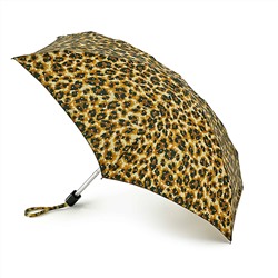 L501-4023 BlingLeopard (Леопард с блестками) Зонт женский механика Fulton