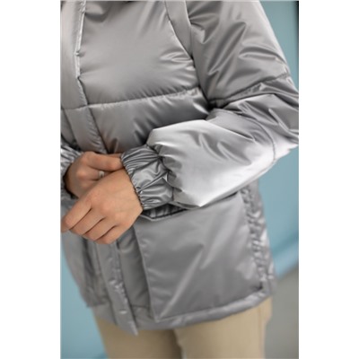 Куртка женская демисезонная 22670 (silver)