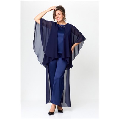 Блуза, брюки, топ  Solomeya Lux артикул 960 синий