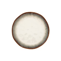 Тарелка обеденная Nuances, коричневая, 26 см, 62155