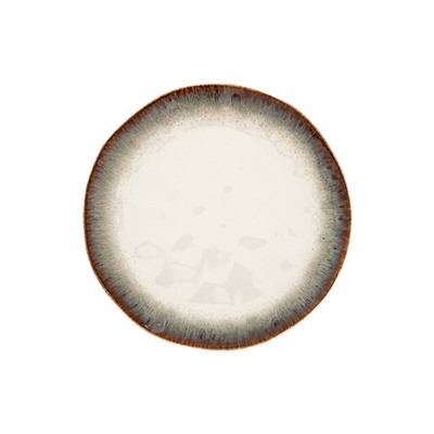 Тарелка обеденная Nuances, коричневая, 26 см, 62155