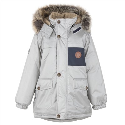 Boys’ fur-lined winter jacket