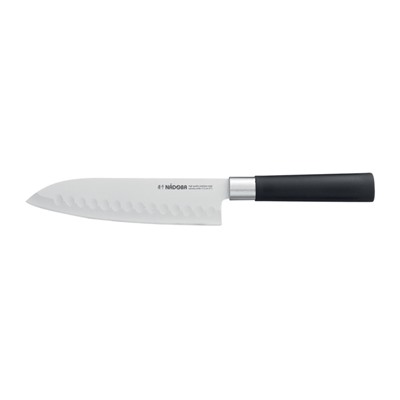 Нож Сантоку с углублениями Keiko, 17,5 см