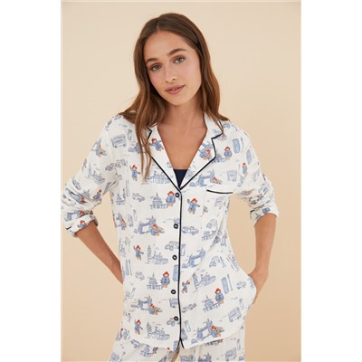 Pijama camisero 100% algodón Paddington