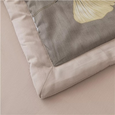Комплект постельного белья Сатин с Одеялом 100% хлопок на резинке OBR146