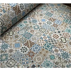 Марокканская мозаика Ткань ширина 280 см 1342