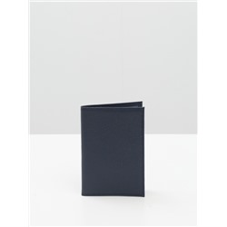 кab19-S27 dark blue синий обложка для паспорта