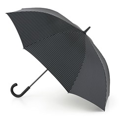 G451-2162 BlackSteel (Черный с серым) Зонт мужской трость автомат Fulton