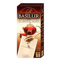 Basilur одноразовый фильтр-пакет для заваривания листового чая (размер S) 80шт*12