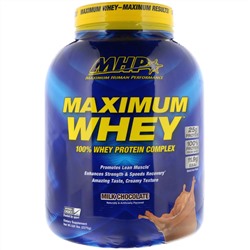 MHP, Maximum Whey, Молочный шоколад, 5,01 фунта (2275 г)