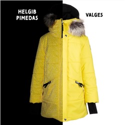 Le-company winter coat made of reflective fabric
