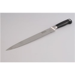 6766  Нож разделочный с зубчатой кромкой PROFESSIONAL LINE 26 см (углеродистая  сталь)