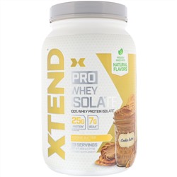 Xtend, Pro, сывороточный изолят, со вкусом сливочного печенья, 805 г (1,77 фунта)