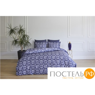 SCNTMRKLLMAV Комплект постельного белья Soft cotton MARCELLA синий Евро