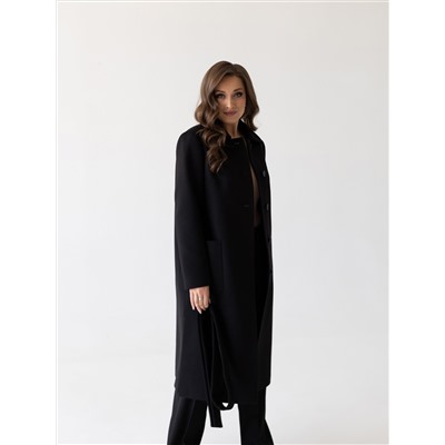 Пальто женское демисезонное 24833 (черный)