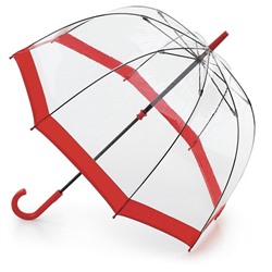 L041-025 Red (Красный) Зонт женский трость Fulton