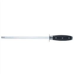 50585 GIPFEL Мусат для ножей HORECA PRO 25см. Материал точила: углеродистая сталь, материал ручки: ABS.