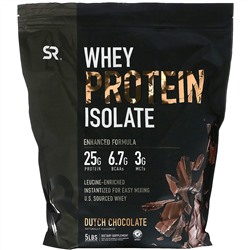 Sports Research, Whey Protein Isolate, Dutch Chocolate, 5 lbs (1.27 kg)