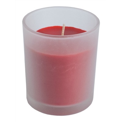 Ароматизированная свеча в стакане Ягоды фрукты