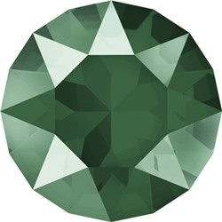 "Сваровски"SS29 цветн. 6.14 мм кристалл 24 шт в пакете стразы зеленый лак. (royal green L109S)