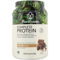 PlantFusion, Complete Protein, Rich Chocolate, 900 г (2 фунта)