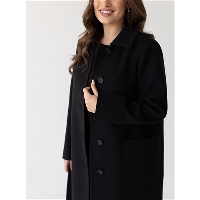 Пальто женское демисезонное 24833 (черный)