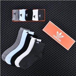 Подарочный набор женских носков Adidas р-р 36-41 (5 пар) арт 2272
