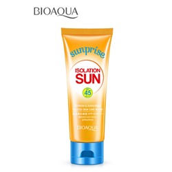 Солнцезащитный,водостойкий крем от солнца BioAqua Sun Screen 45+SPF PA+++ , 30 гр.