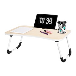 Складной столик для компьютера 60*40*28 см "Белый"