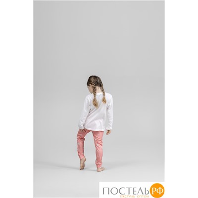 СТРОББИ бел-роз Пижама для девочек  р.92-98 см