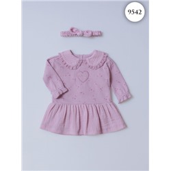 9542 Платье детское Caramell ЛИЛОВЫЙ