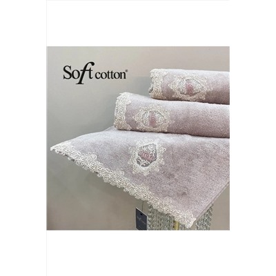Soft Cotton Destan El-yüz Havlusu 50x100 Cm 8698642038738