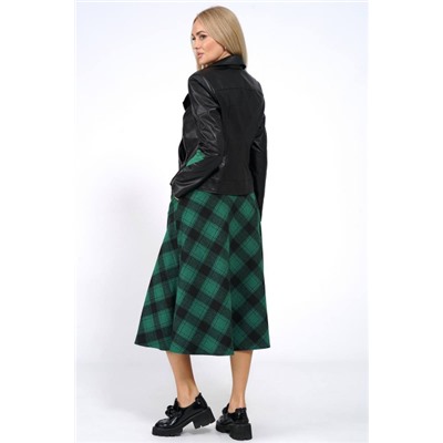 Жакет, юбка  Alani Collection артикул 1955 зеленый