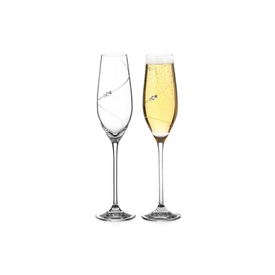 Набор бокалов для шампанского Силуэт, 0,21 л, 2 шт, 62115