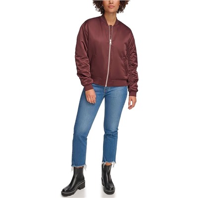 Levi's® Fashion Bomber with Ruching on Sleeves