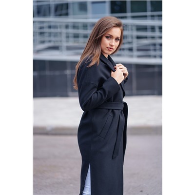 Пальто женское демисезонное 21820 (черный)