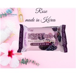 Rose Мыло-пилинг c экстрактом корейской малины, 150 гр.
