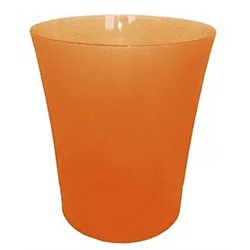 Цветочный горшок "Лаура" оранжевый - 125мм