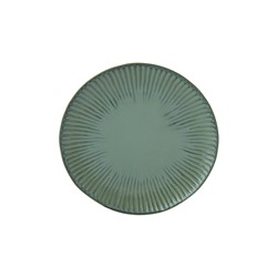 Тарелка закусочная Gallery (зелёная), 19 см, 59992