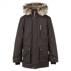 Le-Company parka with fur lining