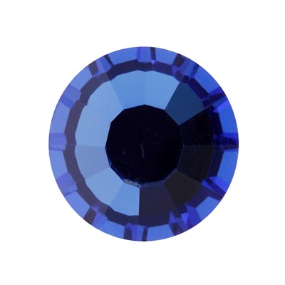 Страз клеевой "PRECIOSA" 438-11-612 i SS12 цветн. 3.2 мм стекло 144 шт в пакете синий (sapphire 30050)