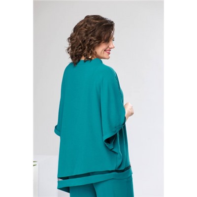 Блуза, брюки  Romanovich Style артикул 2-2430 изумрудный