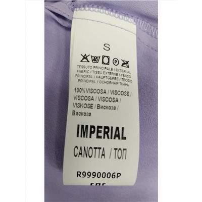 Блуза - топ с бантом лилового цвета Imperial